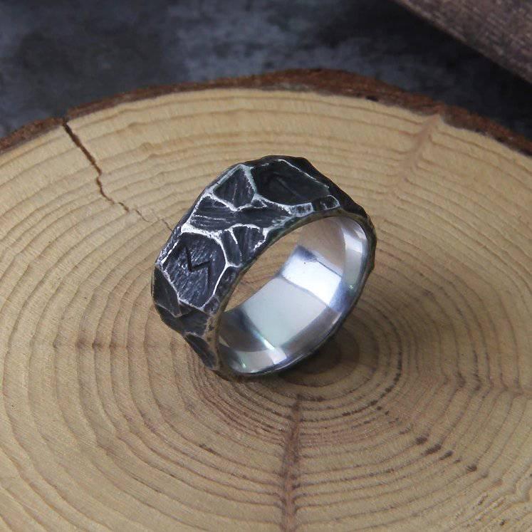 Runic Blacksmith Ring - Stainless Steel