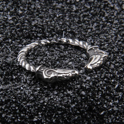 Thor's Goats Ring - Stainless Steel
