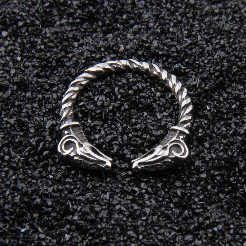 Thor's Goats Ring - Stainless Steel