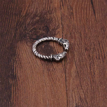 Thor's Goats Ring - Sterling Silver