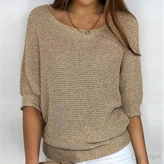 Zoey | Suéter Casual de Punto para Mujer - Suéter Cómodo y Elegante