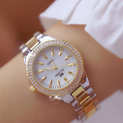 Bee Sister - Women's quartz watch with diamonds