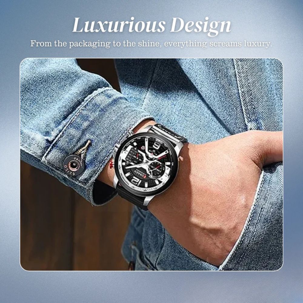 Marcus | Dynamic Chrono Sport Watch