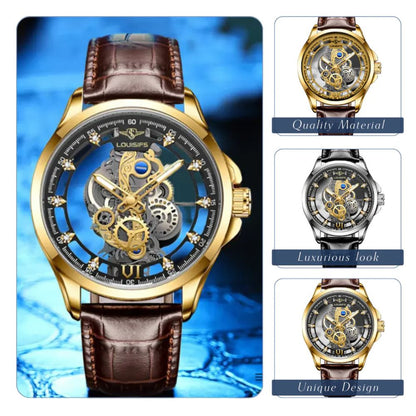 Orion | Double Sided Hollow Design Casual Business Watch | 40.5mm