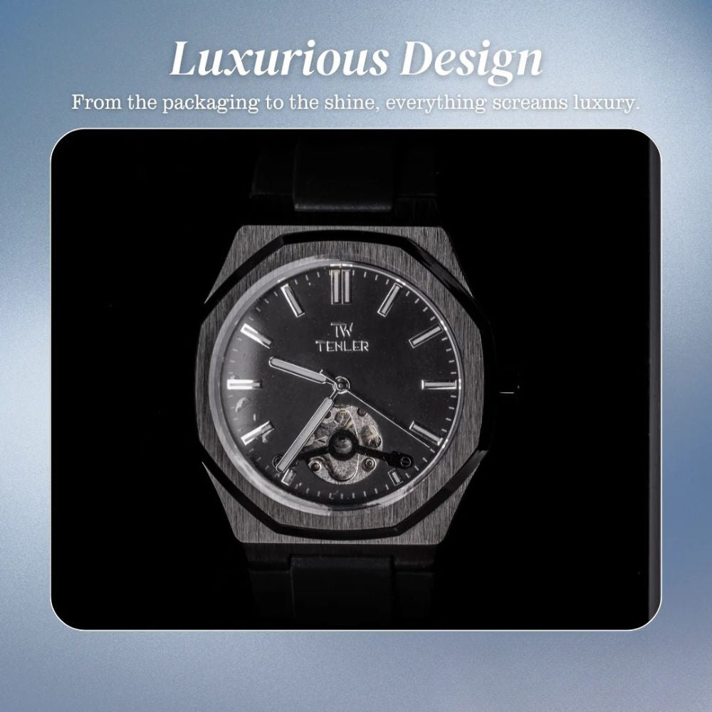 Tenler | Midnight Edition Automatic Mechanical Watch