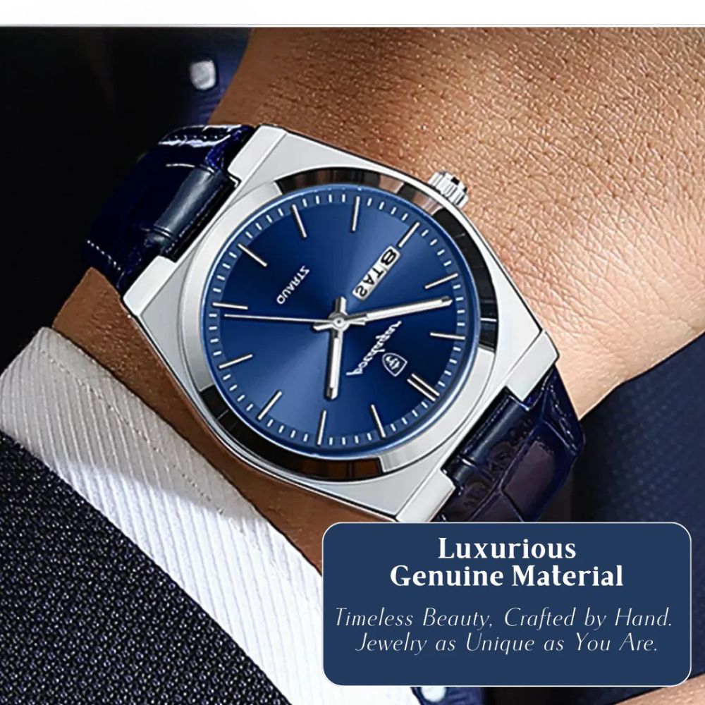 Asher | Business Casual Watch with Calendar | 40mm