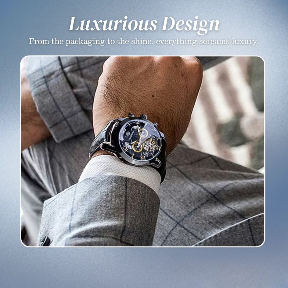 Ace | Elite Tourbillon Mechanical Watch | 46mm