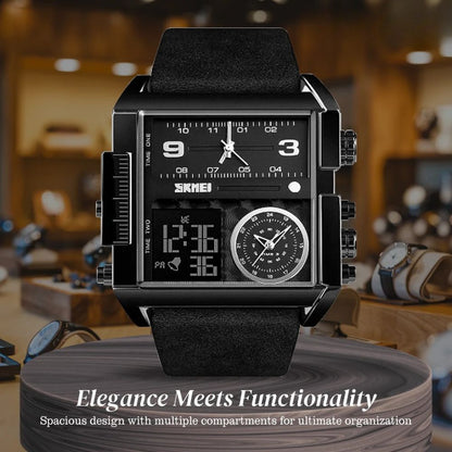 Alex | Men's Double Calendar Quartz Wristwatch