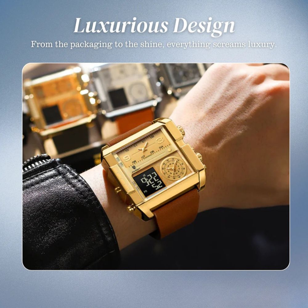 Dominic | Dual Display Fusion Watch