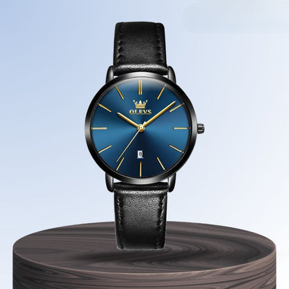 Finn | Cruise Leather Date Watch