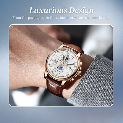 Xavier | Modern Luxury Slim Quartz Timepiece Watch | 40mm