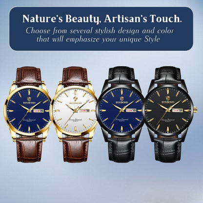 Tate | Durable Men’s Watch with Night Visibility | 41mm