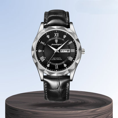 Levi | Men's Quartz Watch with Date and Day Display | 41mm